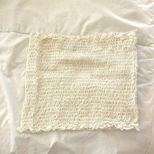 Lily rain white tube top!!